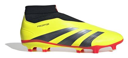 Adidas Predator League LL FG Ψηλά Ποδοσφαιρικά Παπούτσια με Τάπες Yellow 2 / Core Black / Solar Red από το MybrandShoes