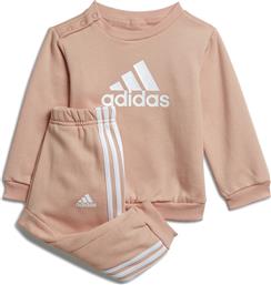 Adidas Παιδικό Σετ Φόρμας Ροζ 2τμχ από το Plus4u