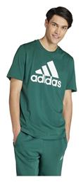 Adidas Single Jersey Big Ανδρικό T-shirt Κοντομάνικο Πράσινο