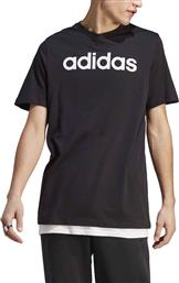 Adidas Sport Inspired Essentials Αθλητικό Ανδρικό T-shirt Μαύρο με Στάμπα από το Favela