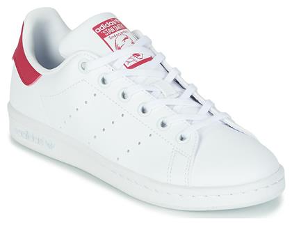 Adidas Stan Smith Παιδικά Sneakers Cloud White / Bold Pink