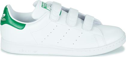 Adidas Stan Smith Sneakers Cloud White / Green από το Spartoo