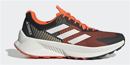 Adidas Terrex Soulstride Flow Αθλητικά Παπούτσια Trail Running Core Black / Crystal White / Impact Orange από το SportsFactory