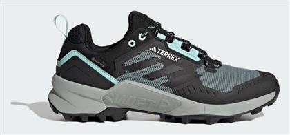 Adidas Terrex Swift R3 Ανδρικά Ορειβατικά Παπούτσια Αδιάβροχα με Μεμβράνη Gore-Tex Semi Flash Aqua / Core Black / Preloved Yellow