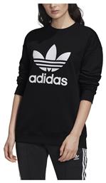 Adidas Trefoil Γυναικείο Φούτερ Μαύρο από το Sneaker10