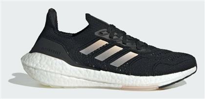 Adidas Ultraboost 22 Heat.RDY Γυναικεία Αθλητικά Παπούτσια Running Core Black / Clear Orange / Crystal White από το Cosmossport