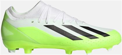 Adidas X Crazyfast.3 FG FG Χαμηλά Ποδοσφαιρικά Παπούτσια με Τάπες Λευκά από το Zakcret Sports