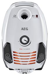 AEG VX6-2-IW-5 Ηλεκτρική Σκούπα 800W με Σακούλα 3.5lt Λευκή