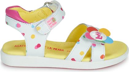 Agatha Ruiz De La Prada Παιδικά Πέδιλα Λευκά από το Z-mall