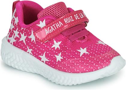 Agatha Ruiz De La Prada Παιδικό Sneaker με Σκρατς για Κορίτσι Ροζ από το Spartoo