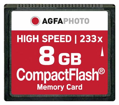 AgfaPhoto High Speed 233x CompactFlash 8GB High Speed