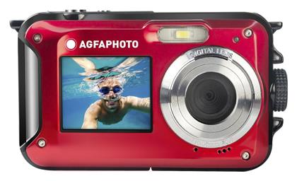 AgfaPhoto Realishot WP8000 Compact Φωτογραφική Μηχανή 24MP με Οθόνη 2.7'' και Ανάλυση Video Full HD (1080p) Κόκκινη