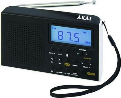 Akai AWBR-305 Φορητό Ραδιόφωνο Μπαταρίας Μαύρο