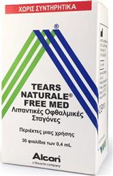 Alcon Tears Naturale Free Med Οφθαλμικές Σταγόνες για Ξηροφθαλμία 30x0.4ml από το Pharm24