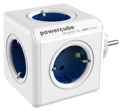 Allocacoc Original PowerCube 5 Θέσεων Χωρίς Καλώδιο Μπλε