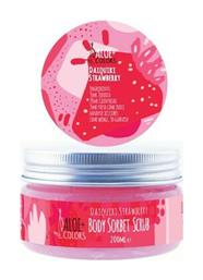 Aloe Colors Sorbet Scrub Σώματος Daiquiri Strawberry 200ml