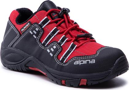 Alpina Παιδικά Παπούτσια Πεζοπορίας Atos Κόκκινα από το Modivo