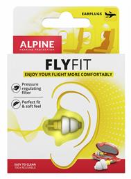 Alpine FlyFit Ωτοασπίδες 2τμχ σε Κίτρινο Χρώμα 111.21.255 από το EasyU