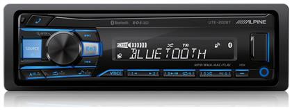 Alpine Ηχοσύστημα Αυτοκινήτου Universal 1DIN (Bluetooth/USB/AUX) με Αποσπώμενη Πρόσοψη