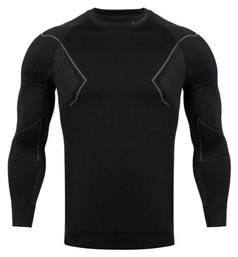 Alpinus Active Base Layer Ανδρική Ισοθερμική Μακρυμάνικη Μπλούζα Μαύρη από το MybrandShoes