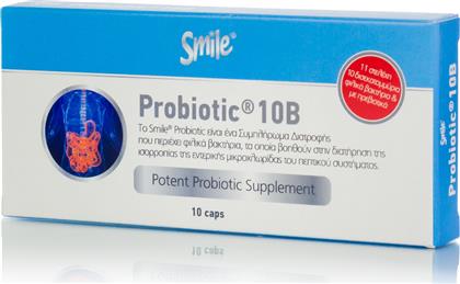 AM Health Smile Probiotic 10B με Προβιοτικά και Πρεβιοτικά 10 κάψουλες από το Pharm24