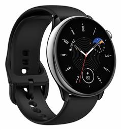 Amazfit GTR Mini Stainless Steel 42mm Αδιάβροχο Smartwatch με Παλμογράφο (Midnight Black)