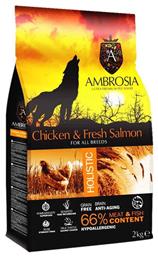 Ambrosia Chicken & Fresh Salmon All Breeds 2kg