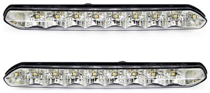 AMiO Daytime Running Lights Φώτα Ημέρας Αυτοκινήτου LED Universal 12V 0.11W 18.5cm 2τμχ /AM