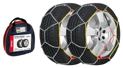 AMiO Snow Chain IX No 60 Αντιολισθητικές Αλυσίδες με Πάχος 12mm για Επιβατικό Αυτοκίνητο 2τμχ