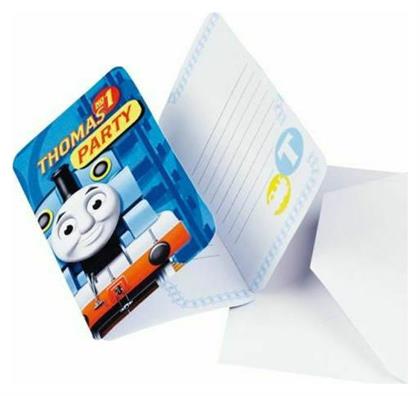 Amscan Προσκλήσεις Thomas & Friends 552164 από το Moustakas Toys