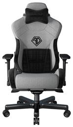 Anda Seat AD12XLLA T-Pro II Υφασμάτινη Καρέκλα Gaming Μαυρο/Γκρι από το e-shop