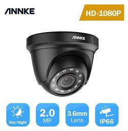 Annke C51BL CCTV Κάμερα Παρακολούθησης Full HD 1080p Αδιάβροχη με Φακό 3.6mm σε Μαύρο Χρώμα