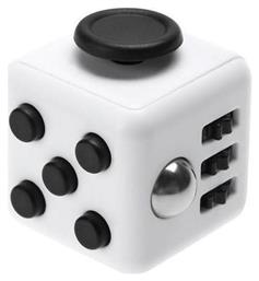 Anti Stress Fidget Cube 6 Sides Λευκό