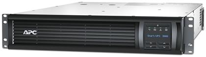 APC Smart-UPS 3000VA LCD RM 2U 230V with SmartConnect Line-Interactive 2700W με 8 IEC Πρίζες