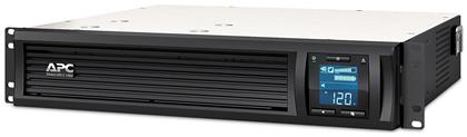 APC Smart-UPS C 1000VA LCD RM 2U with SmartConnect Line-Interactive 600W με 4 IEC Πρίζες