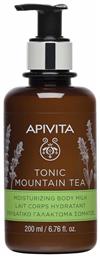 Apivita Tonic Mountain Tea Ενυδατική Lotion Σώματος με Άρωμα Πράσινο Τσάι 200ml από το Pharm24