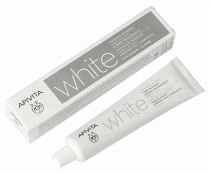 Apivita White Mastic & Propolis Οδοντόκρεμα για Λεύκανση 75ml