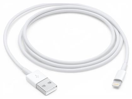 Apple USB-A to Lightning Cable Λευκό 1m (MXLY2ZM/A)