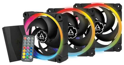 Arctic BioniX P120 A-RGB Case Fan με Σύνδεση 4-Pin PWM 3τμχ