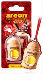 Areon Κρεμαστό Αρωματικό Υγρό Αυτοκινήτου Fresco Apple & Cinnamon 4ml