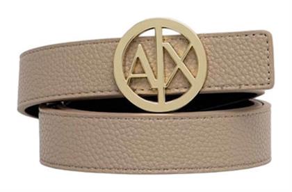 Armani Exchange Γυναικεία Ζώνη Καφέ