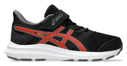 ASICS Αθλητικά Παιδικά Παπούτσια Running Jolt 4 PS με Κορδόνια Μαύρα