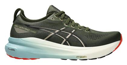 ASICS Gel-Kayano 31 Ανδρικά Αθλητικά Παπούτσια Running Black / Green από το Epapoutsia