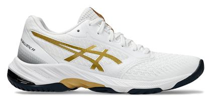 ASICS Gel Netburner Ballistic Ff3 Ανδρικά Αθλητικά Παπούτσια Βόλεϊ Λευκό / Χρυσό από το MybrandShoes