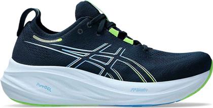 ASICS Gel-Nimbus 26 Ανδρικά Αθλητικά Παπούτσια Running French Blue / Electric Lime από το E-tennis