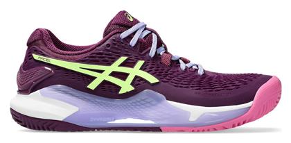 ASICS Gel-Resolution 9 Γυναικεία Παπούτσια Padel για Όλα τα Γήπεδα White / Fruit Punch από το E-tennis