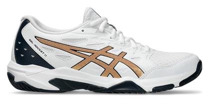 ASICS Gel-rocket 11 Γυναικεία Αθλητικά Παπούτσια Βόλεϊ Wht / Gld από το Zakcret Sports