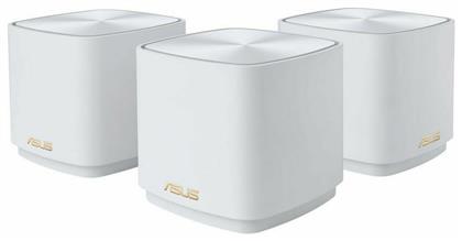 Asus ZenWiFi AX (XD4) WiFi Mesh Network Access Point Wi‑Fi 6 Dual Band (2.4 & 5GHz) σε Τριπλό Kit