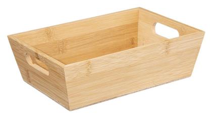 Atmosphera Καλάθι Ψωμιού από Bamboo σε Καφέ Χρώμα 23x16x7cm από το Spitishop