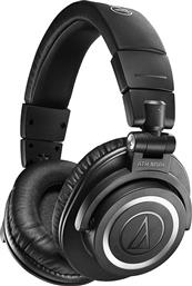 Audio Technica ATH-M50xBT2 Ασύρματα/Ενσύρματα Over Ear Ακουστικά με 50 ώρες Λειτουργίας Μαύρα